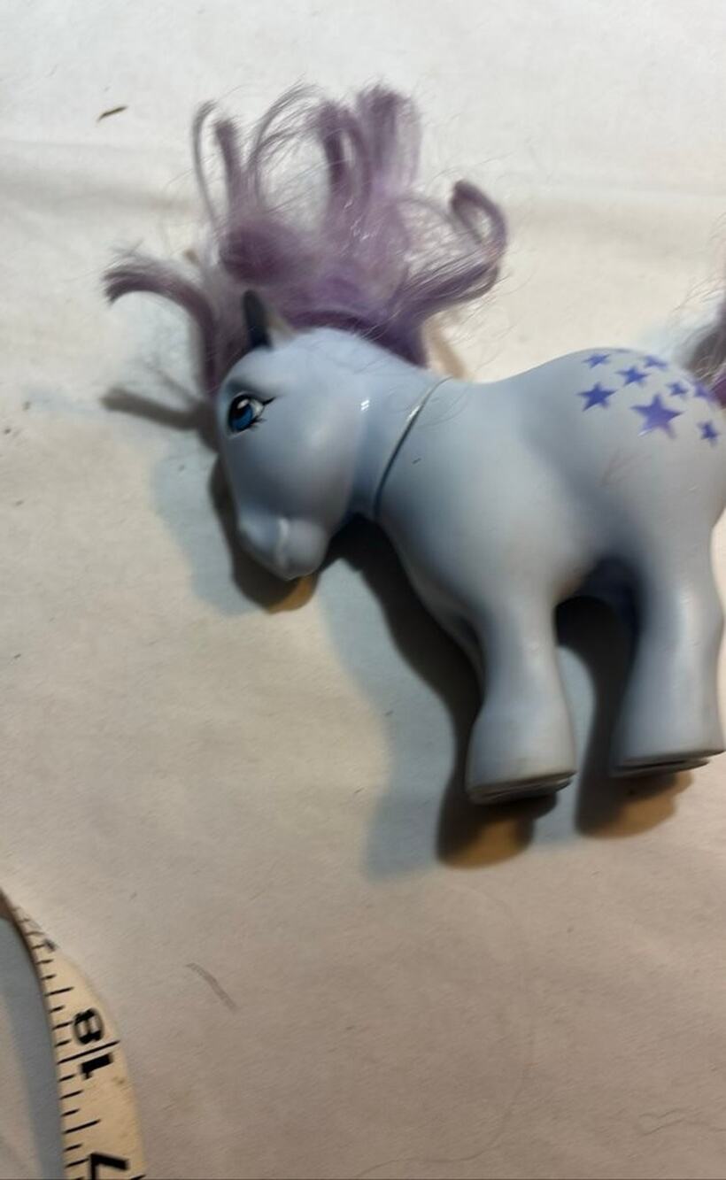 Vintage My Little Pony Toy Blue